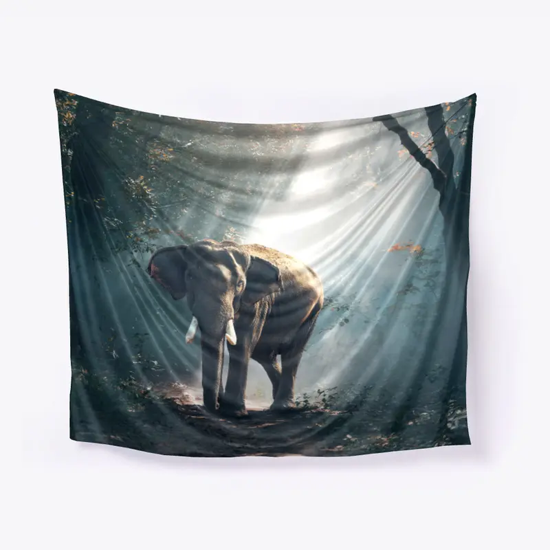 Elephant tapestry